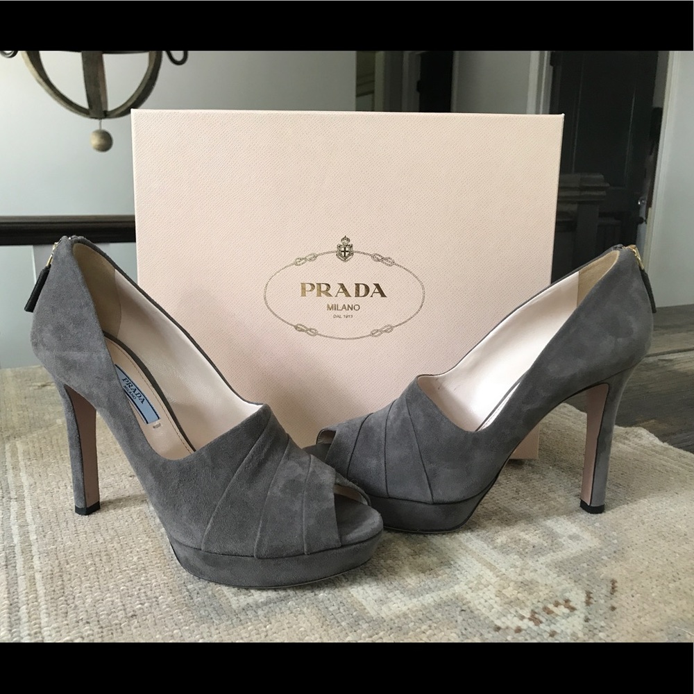 NEW Prada Calzature Donna 'Camoscio II' pumps